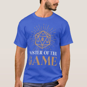 Master of the Game Board Games Night Party Ga T-Shirt