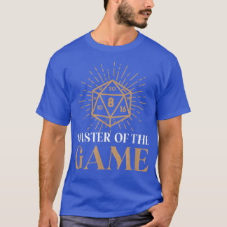 Master of the Game Board Games Night Party Ga T-Shirt