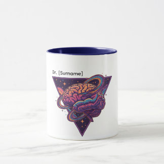 Master of the Mind - Personalized Dr. [Name] Mug Tasse