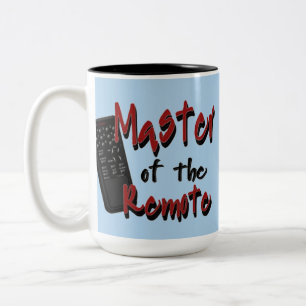 Master of the Remote Mens' Spaß Tasse