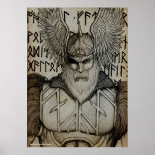 "Master of the Runes" Poster