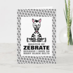 Master of Zebrate, Zebra Karte