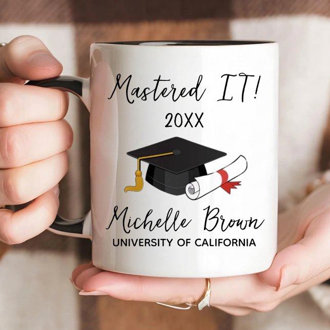 Master-Personalisiert-Master-Abschluss-Geschenk MB Tasse (Von Creator hochgeladen)