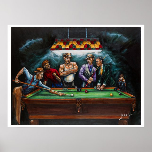 Master Pool Hall Poster (Vorne)