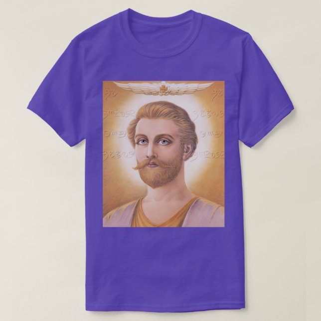 Master Saint Germain-7th Ray Master T-Shirt (Design vorne)