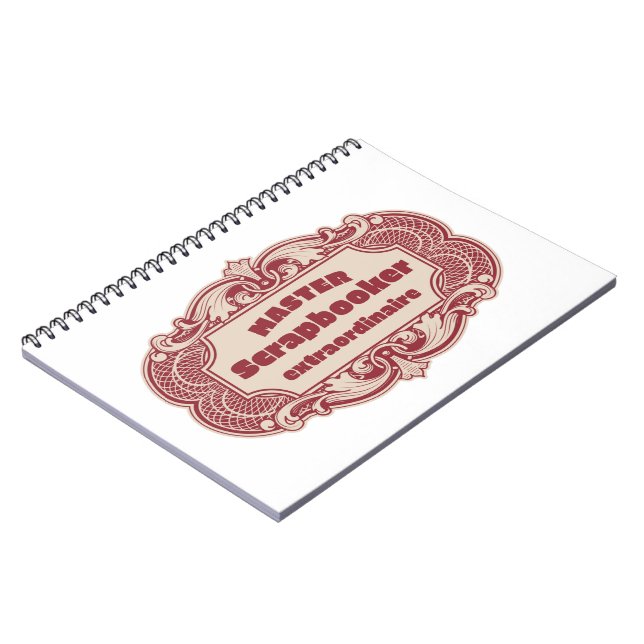 Master Scrapbooker Extraordinaire Notizblock (Linke Seite)