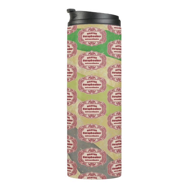 Master Scrapbooker Extraordinaire Thermosbecher (Nach rechts gedreht)