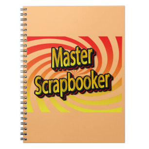 "Master Scrapbooker" Notizblock