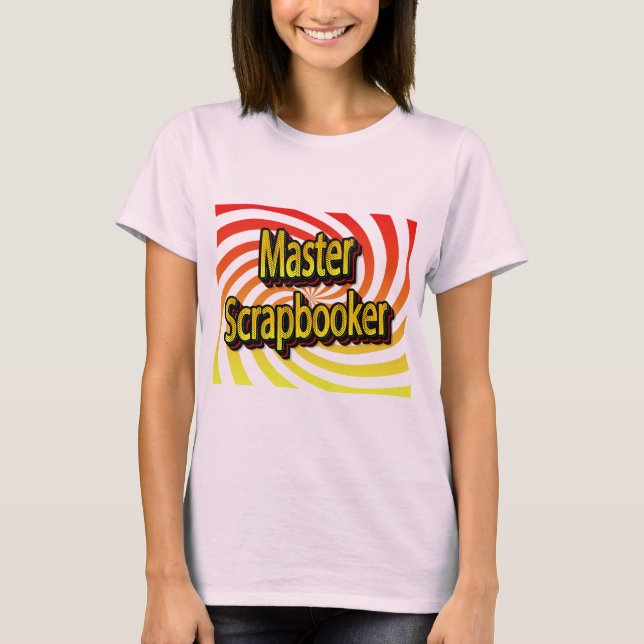 "Master Scrapbooker" T-Shirt (Vorderseite)