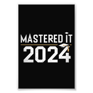 Masterabschluss 2024 fotodruck