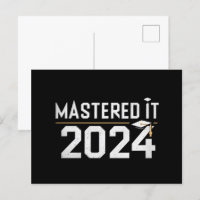Masterabschluss 2024