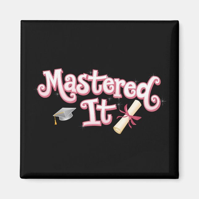 Masterabschluss in IT-Abschluss Magnet (Vorne)