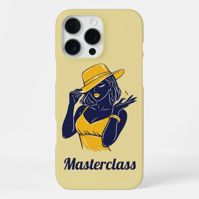 Masterclass Fashion iPhone 16 Pro Max Hülle (Rückseite)