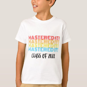 Mastered It 2022 Master-Grad-Abschluss für ihn T-Shirt