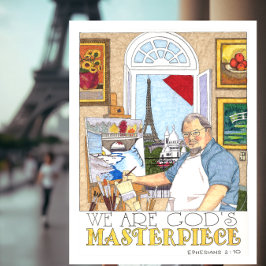 Masterpiece Inspiration Postcard Postkarte