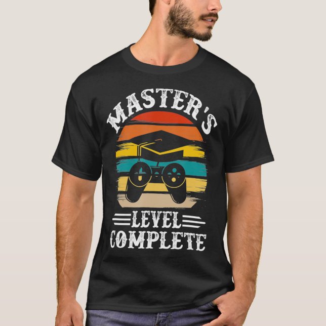 Masters Abschluss Geschenke für ihr 2021 Masters T-Shirt (Vorderseite)