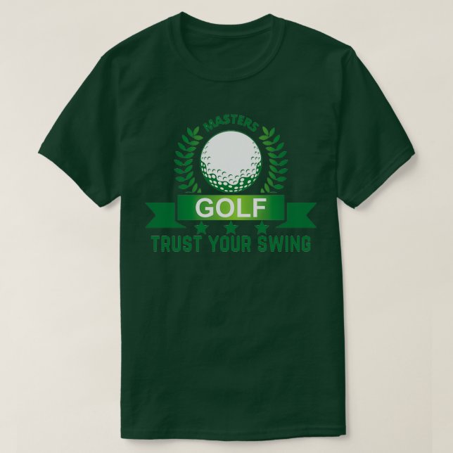 Masters Golf 2 T-Shirt (Design vorne)