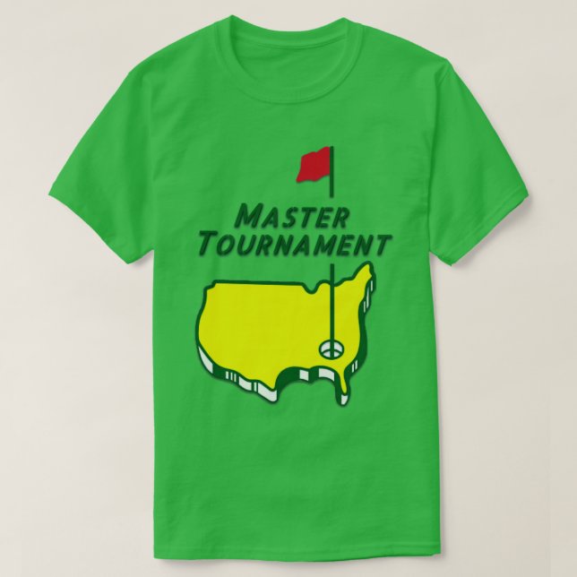 Masters Golf Tournament Thirt T-Shirt (Design vorne)