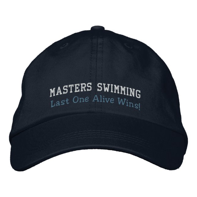 Masters Schwimmen, Letztes Leben gewinnt! Hut (Vorderseite)