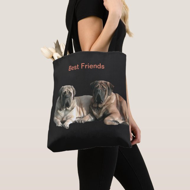 Mastiff beste Freunde (Von Nahem)