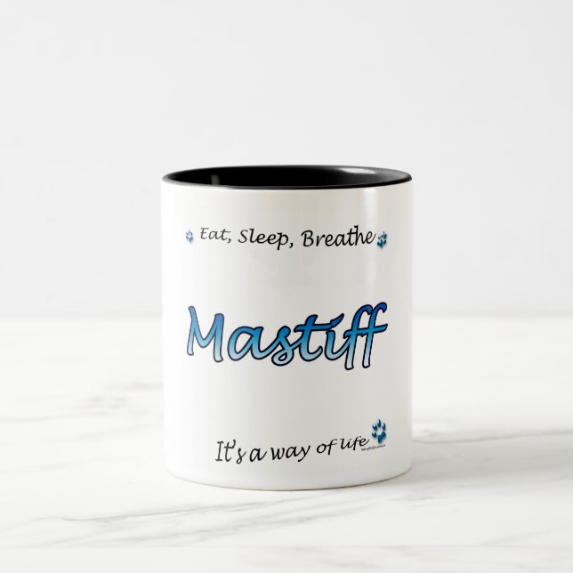 Mastiff Breathe Blue Tasse (Mittel)