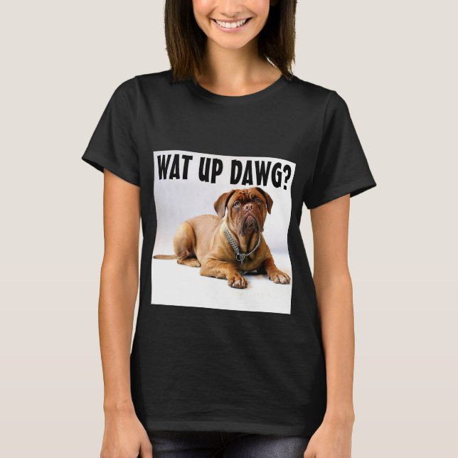 MASTIFF DOG FUNNY T - SHIRT (Vorderseite)