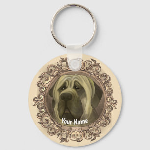 Mastiff Dog Schlüsselanhänger