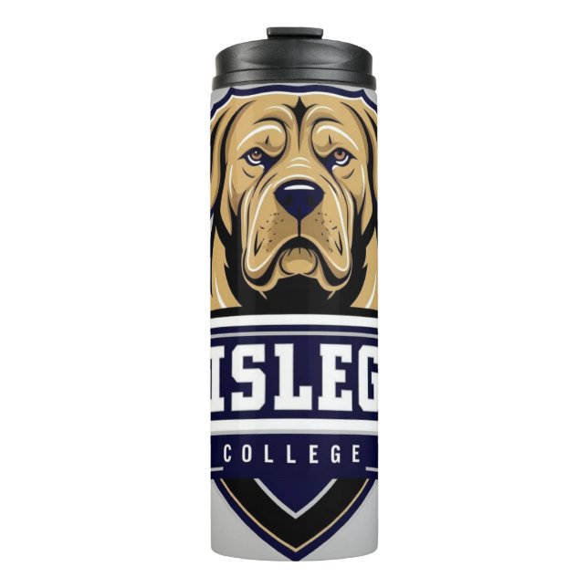 Mastiff Dog: Uni-Logo Thermosbecher (Vorderseite)