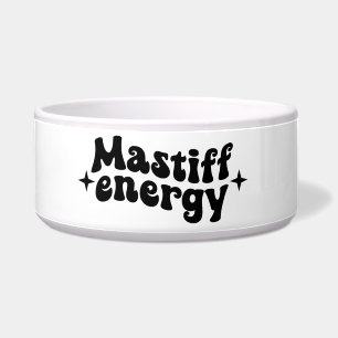 Mastiff Energy Keramik Dog Bowl Napf
