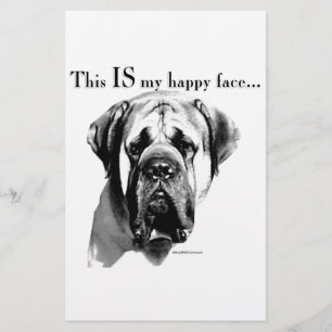 Mastiff Happy Face