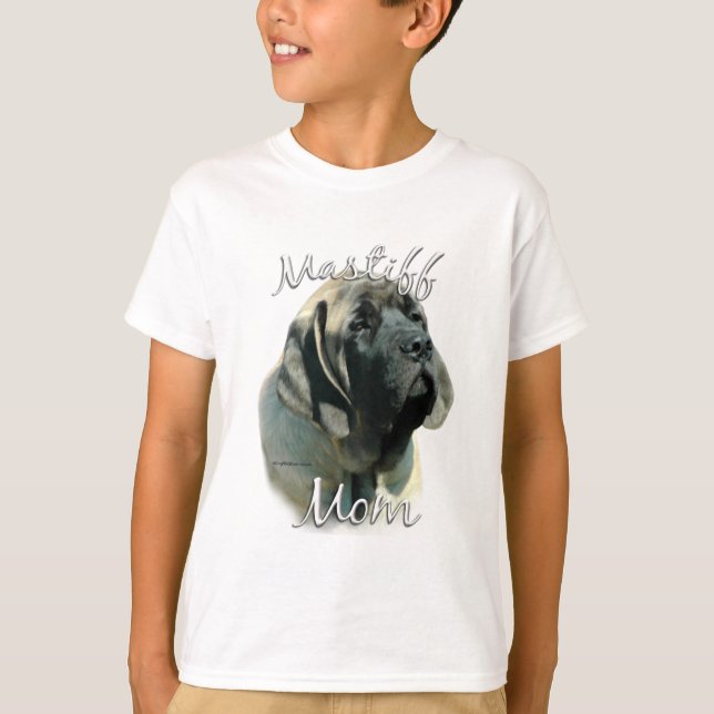 Mastiff (Jungtier) Mama 2 T-Shirt (Vorderseite)