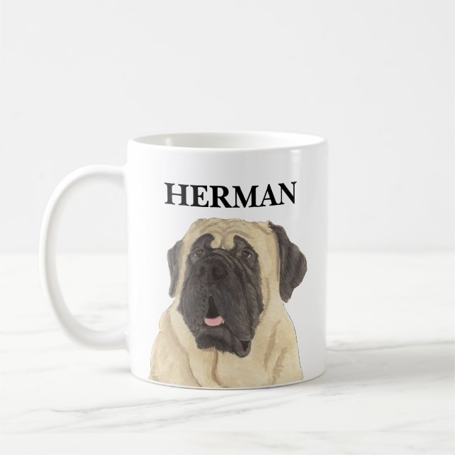 Mastiff Kaffeetasse (Links)