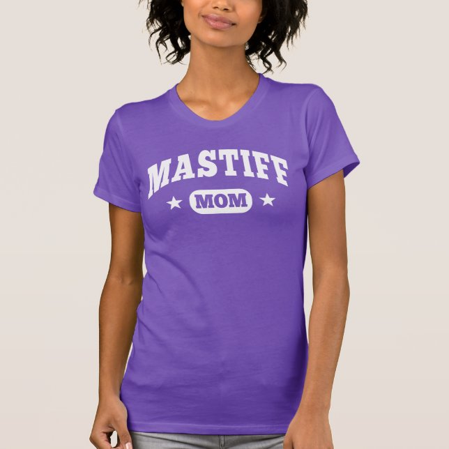 Mastiff-Mama T-Shirt (Vorderseite)