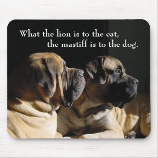 Mastiff-Paare Mousepad