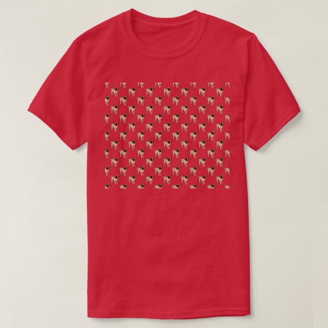 Mastiff Pattern T-Shirt (Design vorne)