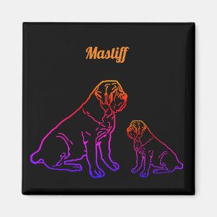 Mastiff Pilou Magnet