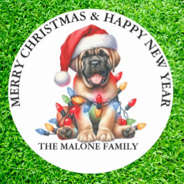 Mastiff Runder Aufkleber