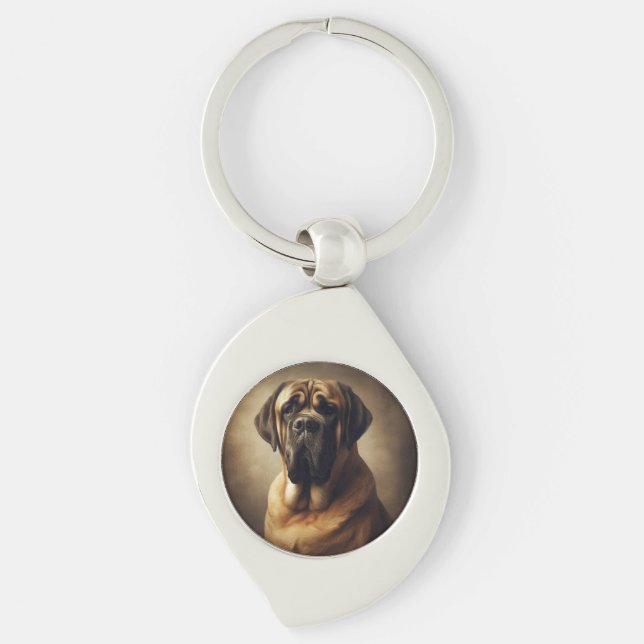 Mastiff Schlüsselanhänger (Vorderseite)