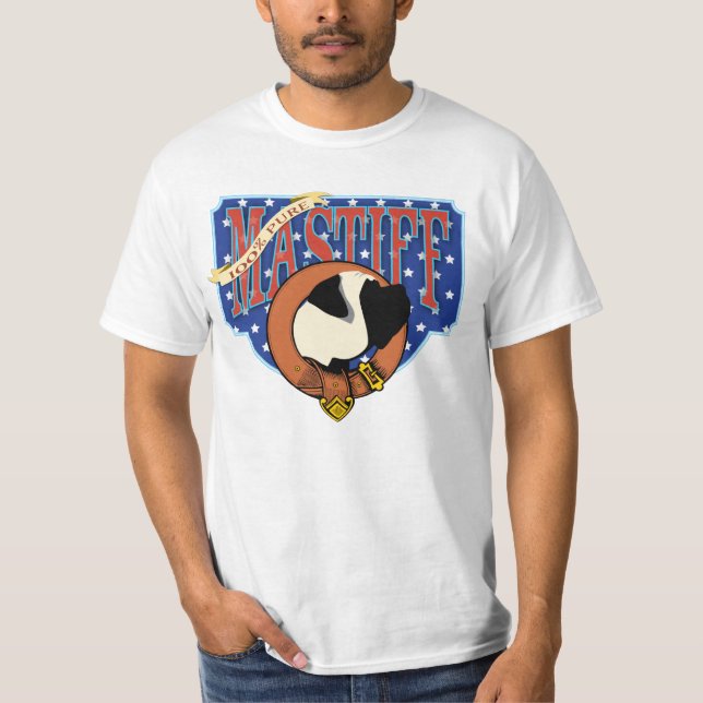 Mastiff-Shirt 100% T-Shirt (Vorderseite)
