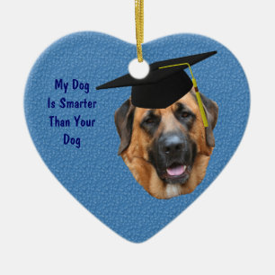 Mastiff Smarter Funny Dog Ornament