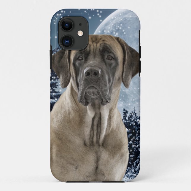 Mastiff-Smartphone-Fall Case-Mate iPhone Hülle (Rückseite)
