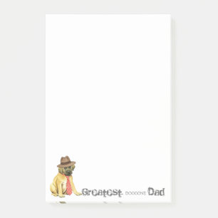 Mastiff-Vater Post-it Klebezettel