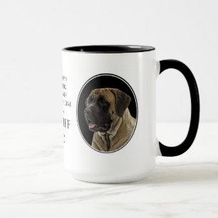 Mastiff-Vater-Tasse Tasse