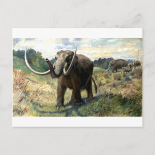 Mastodon-1 Postkarte
