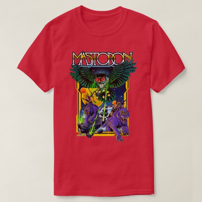 Mastodon Space Laser Owl  T-Shirt (Design vorne)