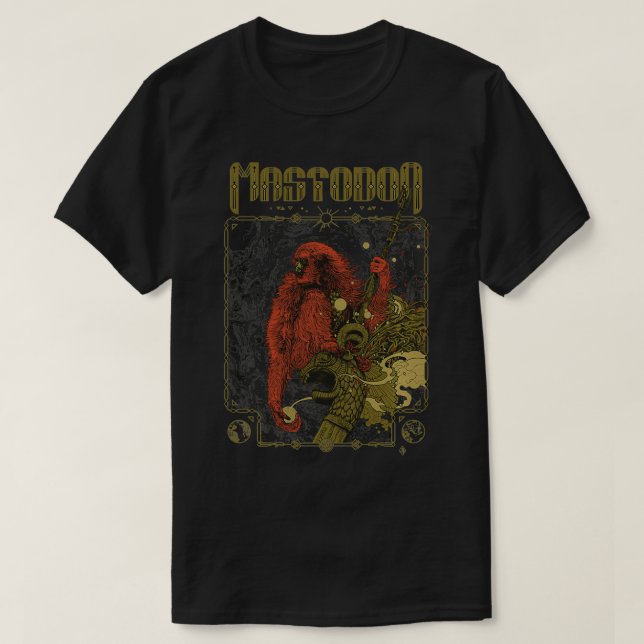 Mastodon  Voyager  T-Shirt (Design vorne)