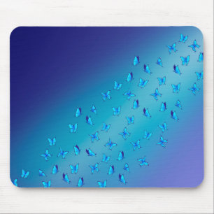 Mat der verzauberten Schmetterlinge Mousepad