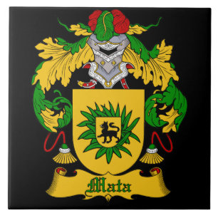 Mata Familienwappen Tile Fliese
