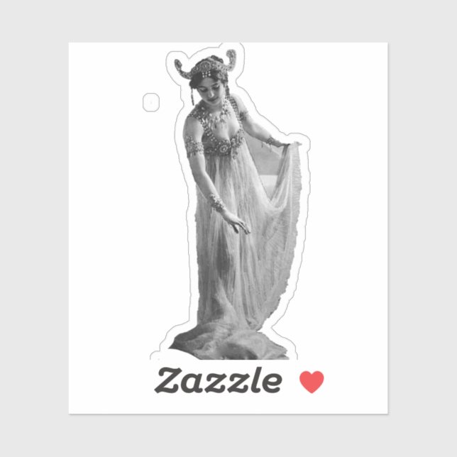 Mata Hari  Aufkleber (Blatt)