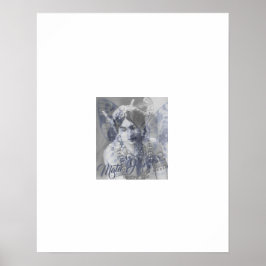 Mata Hari – Margaretha Geertruida – butterfly Poster